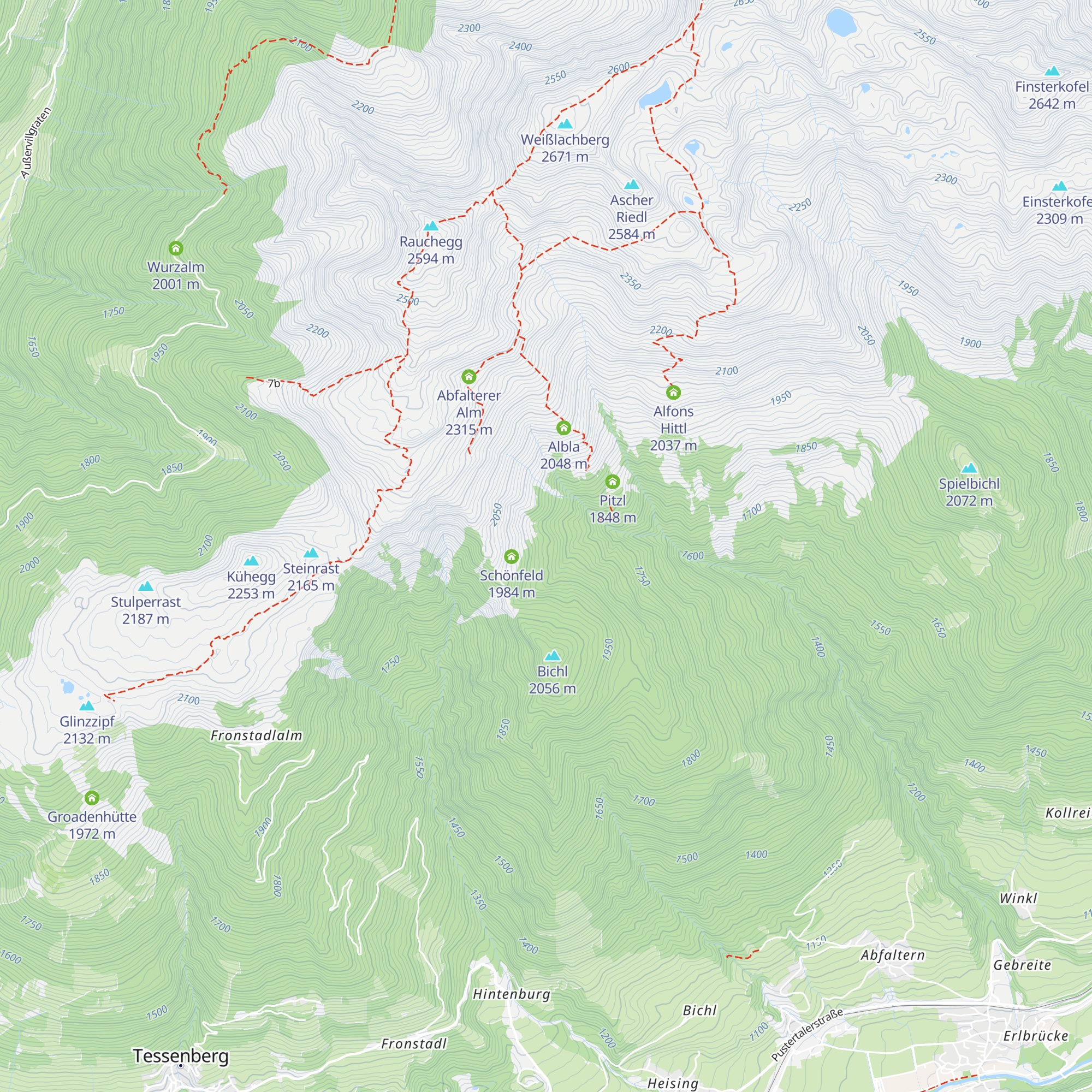 Stangile map