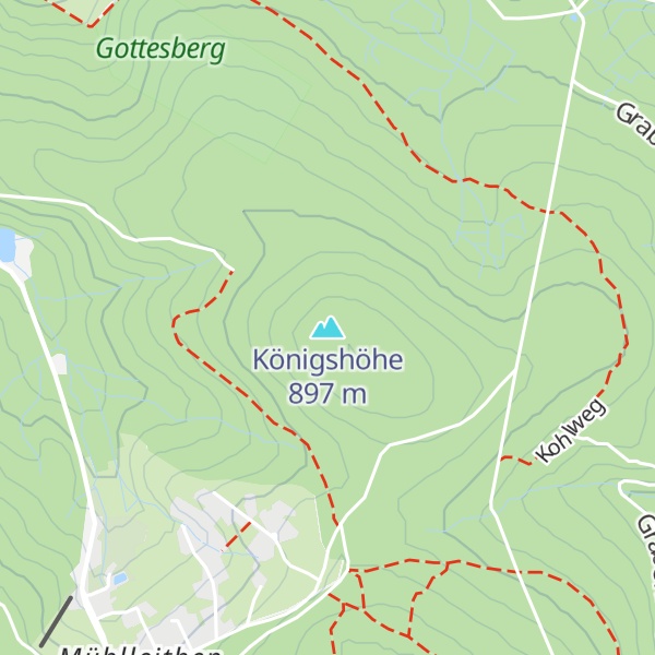 Map of Königshöhe
