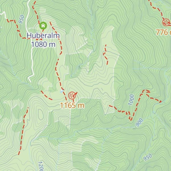Map of Angerlalm