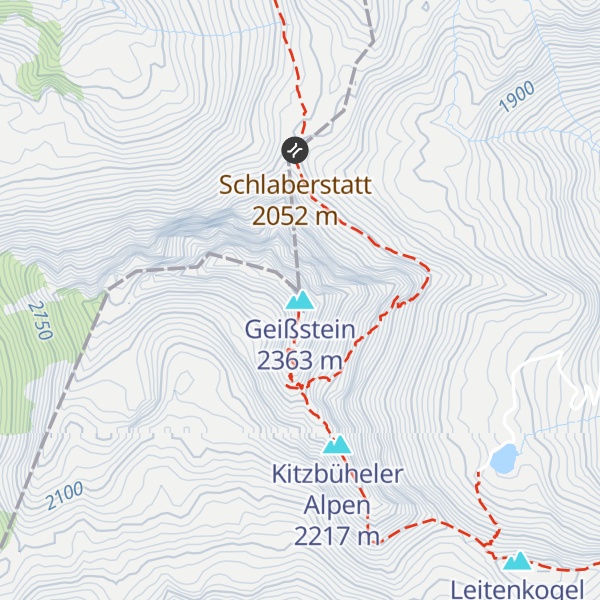 Map of Geißstein