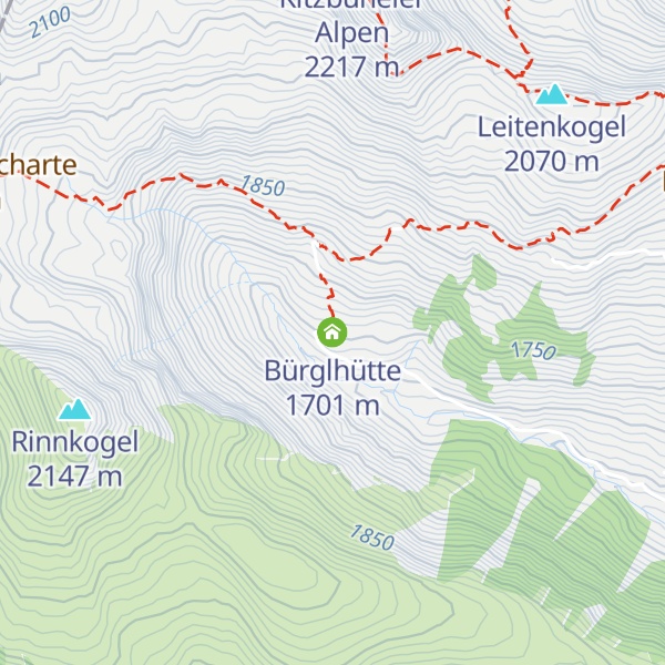 Map of Bürglhütte