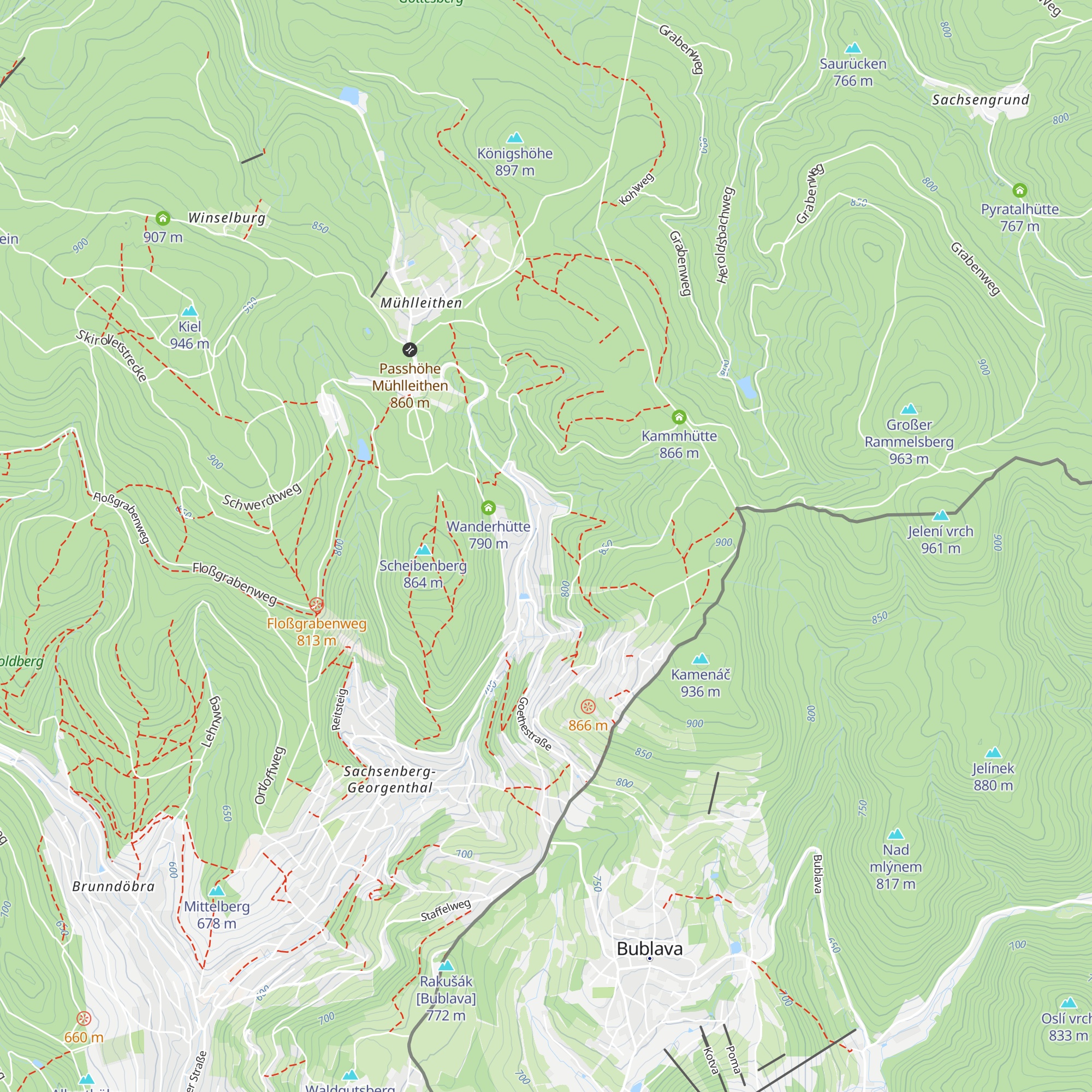 Greizer Kammhütte map