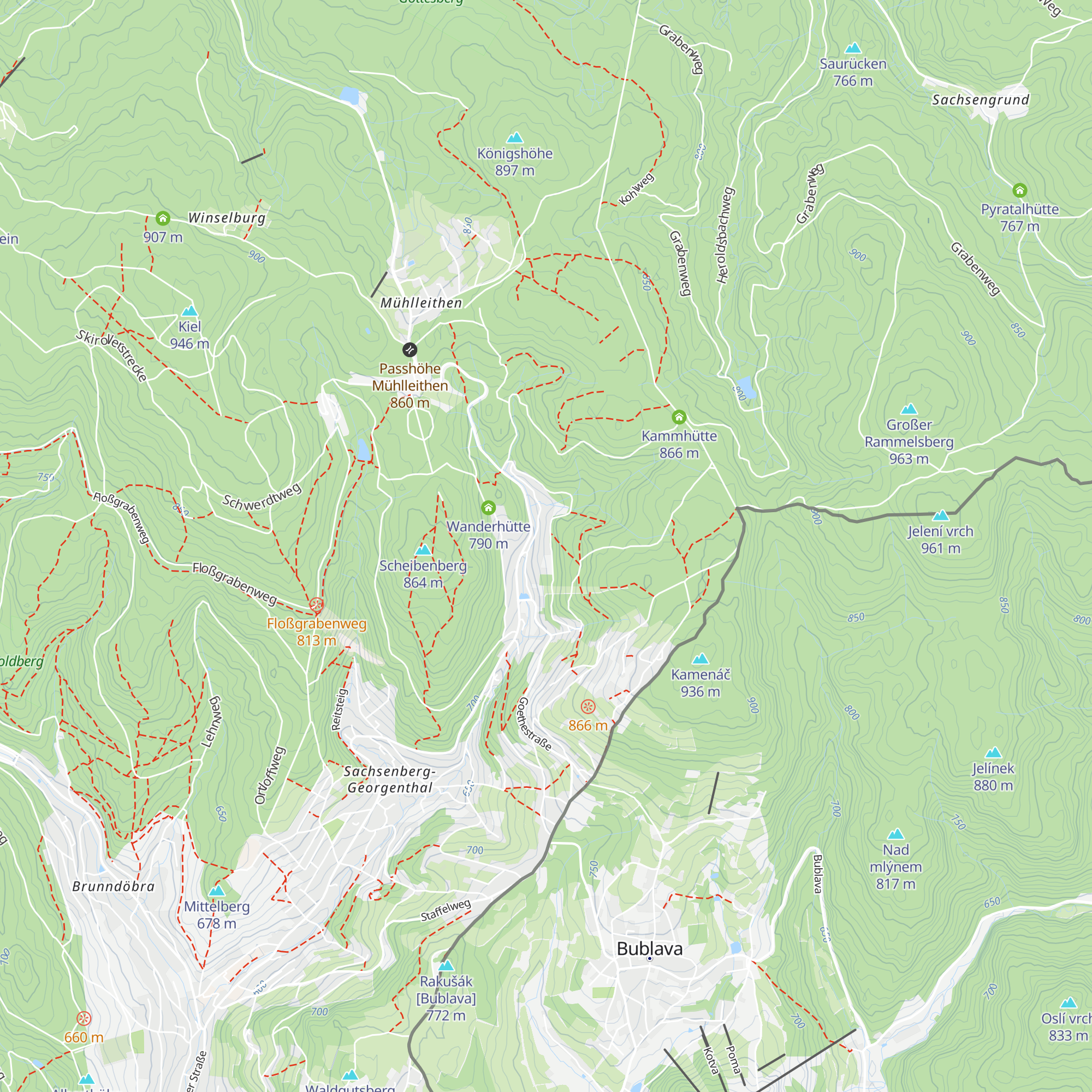 Greizer Kammhütte map