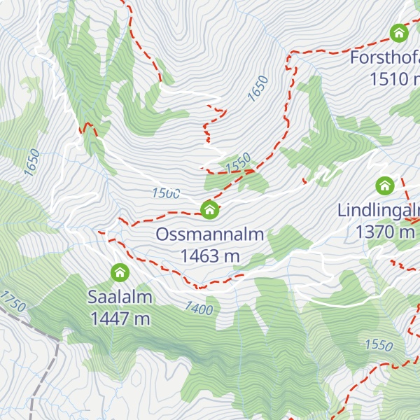 Map of Ossmannalm