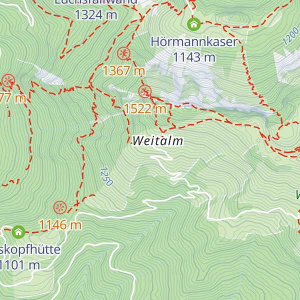 Map of Moaralm