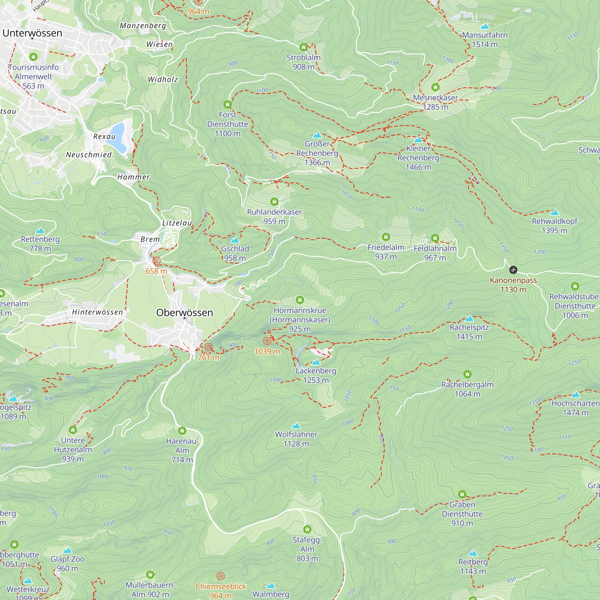 Hörmannskrue  (Hörmannskaser) map