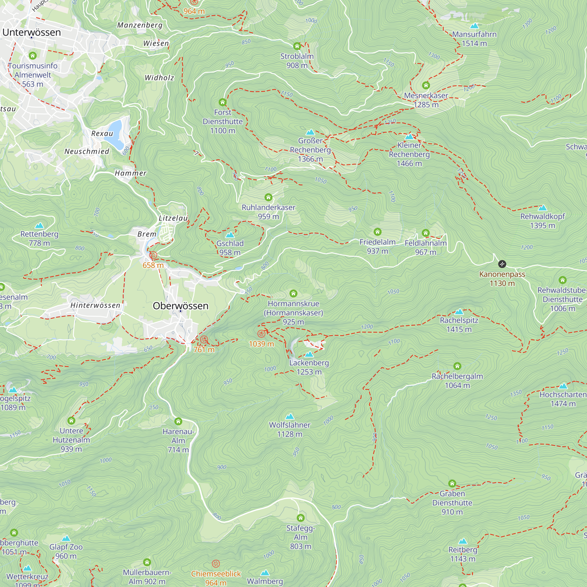 Hörmannskrue  (Hörmannskaser) map