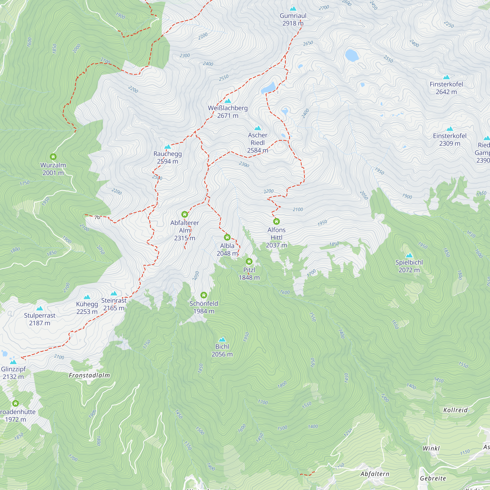 Troger map