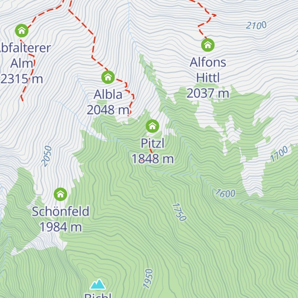 Map of Tenniger