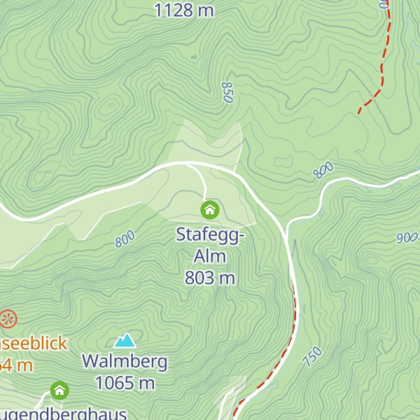 Map of Stafegg-Alm