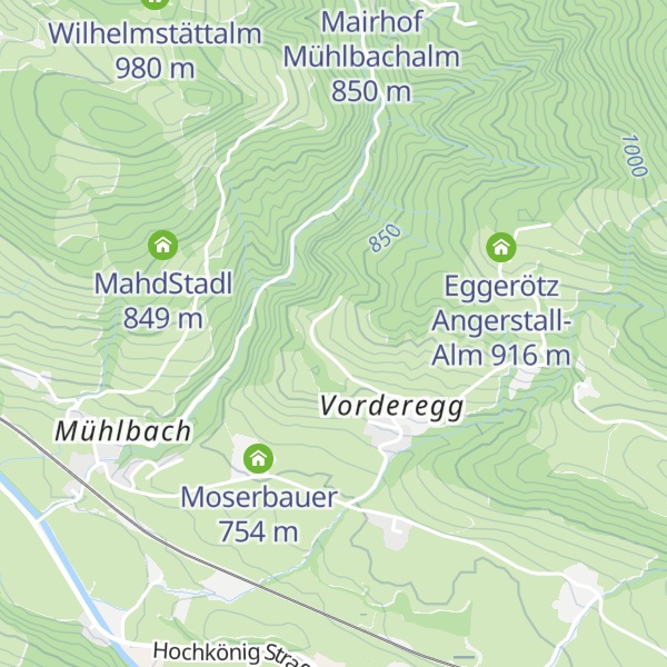 Map of Hinteregg Winkl-Sonnseite 83