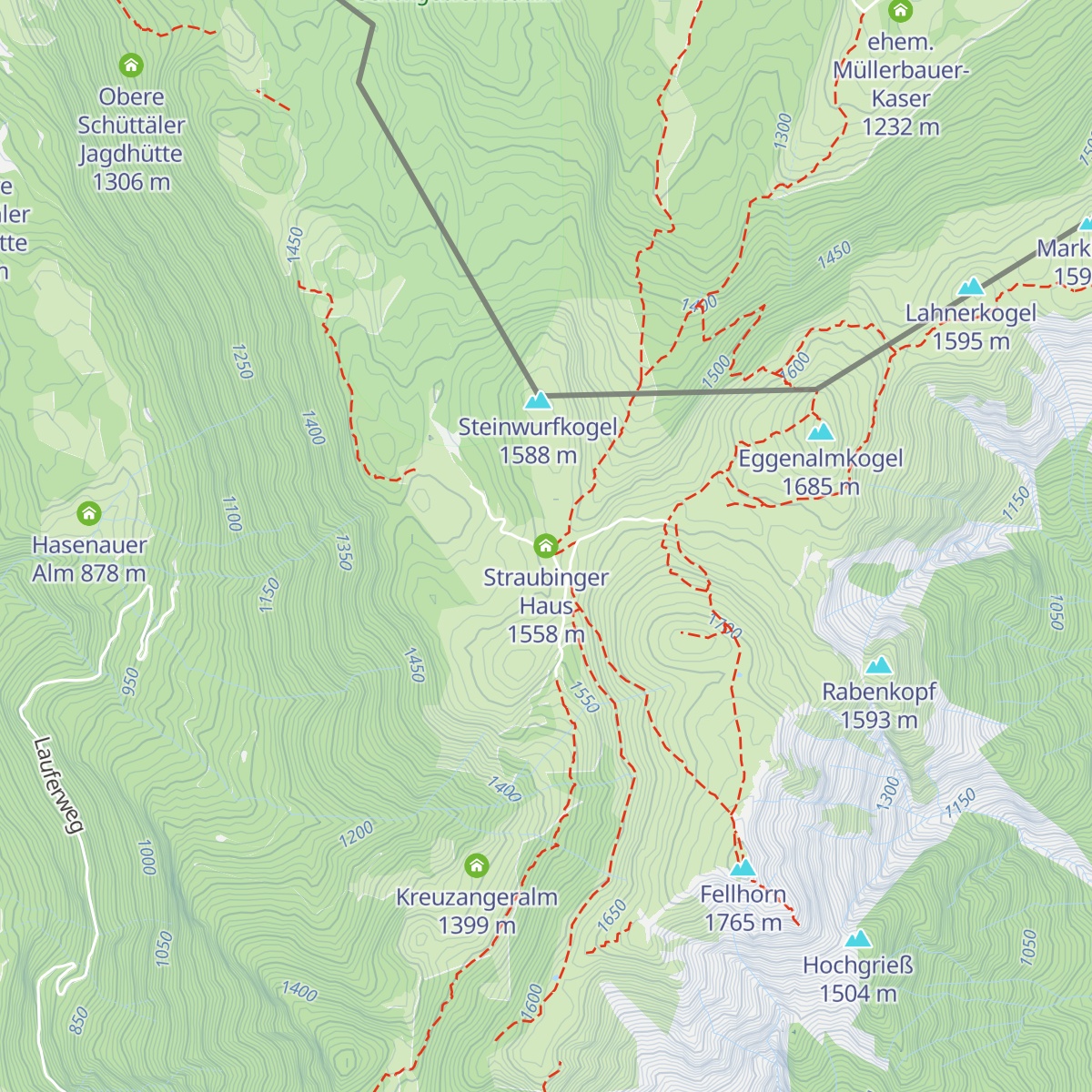 Straubinger Haus map