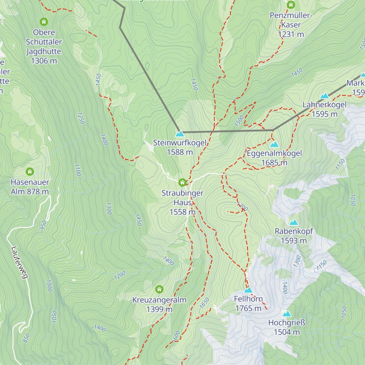 Straubinger Haus map