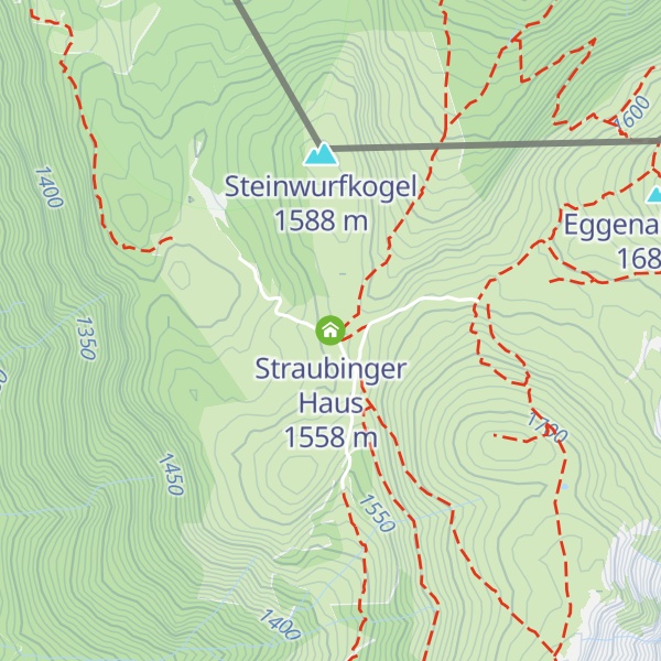 Map of Straubinger Haus