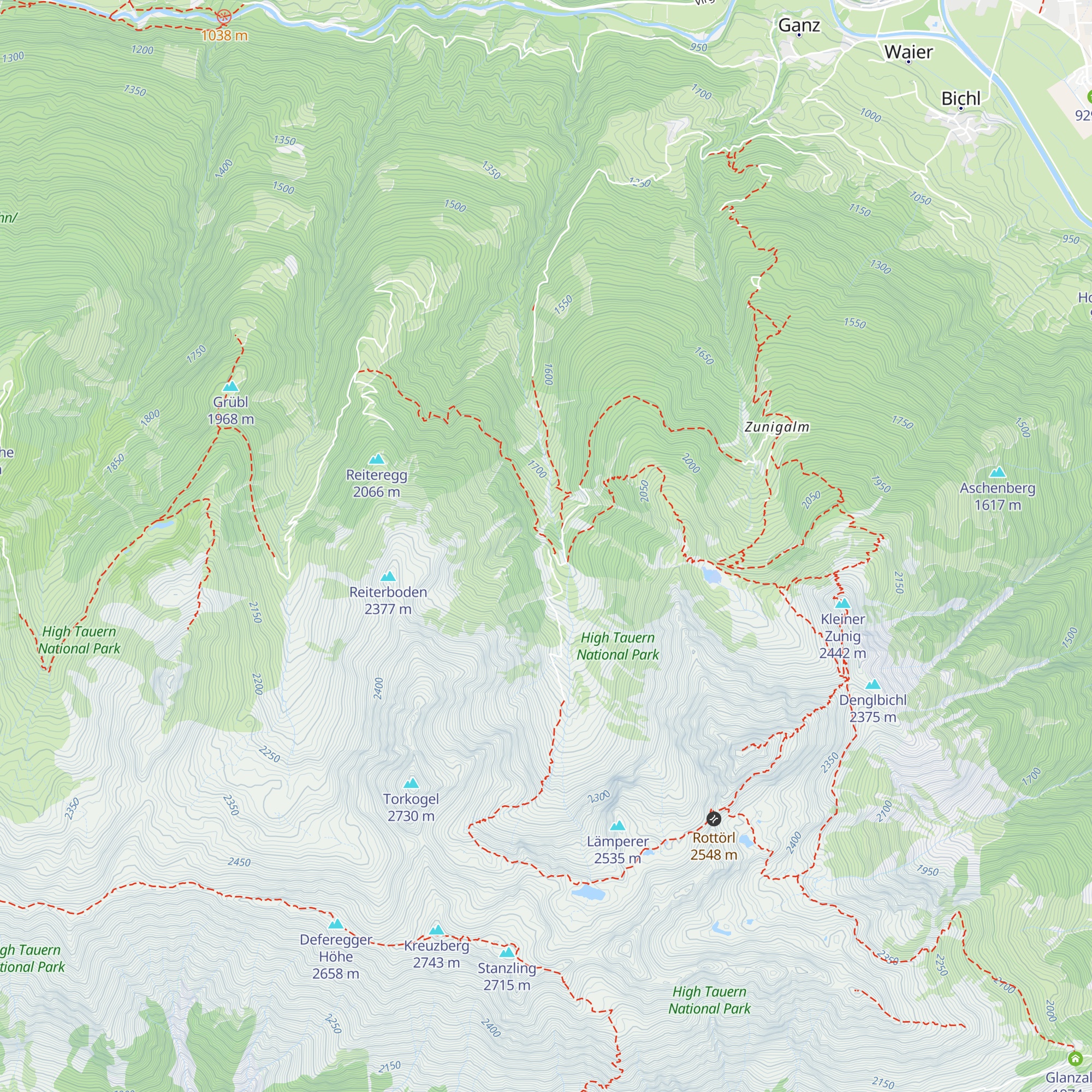 Arnitzalm map