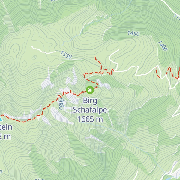 Map of Birg Schafalpe