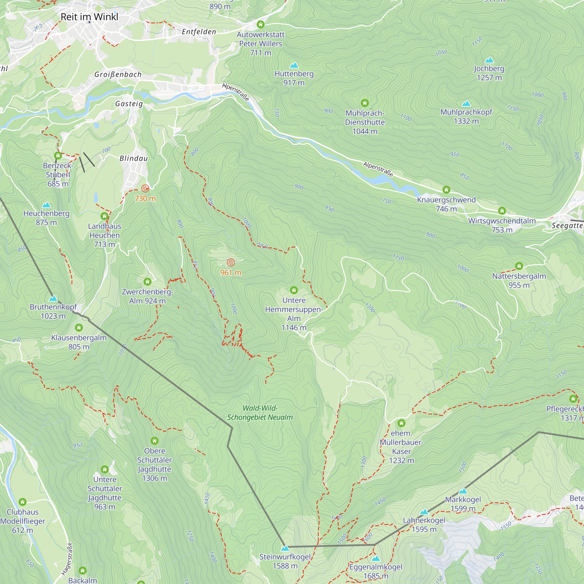 Menken-Kaser map