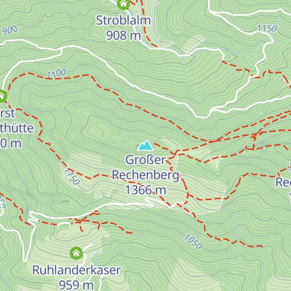 Map of Großer Rechenberg