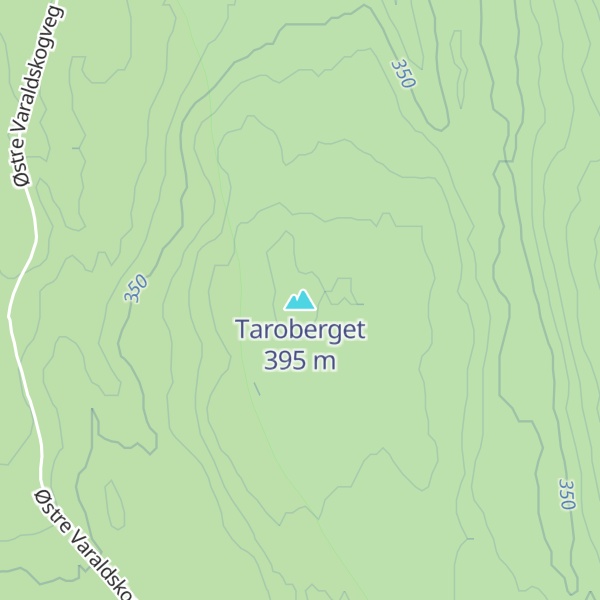 Map of Taroberget