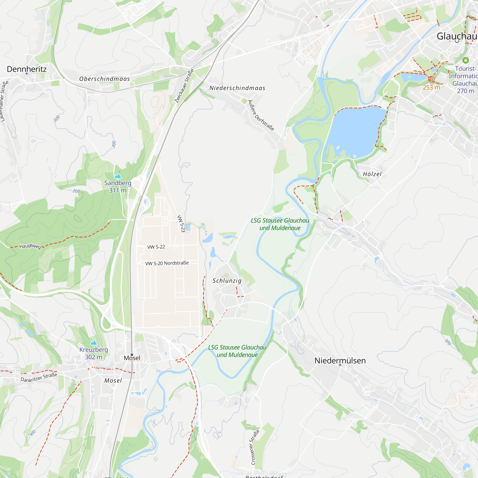 Schutzhütte Storchennest map