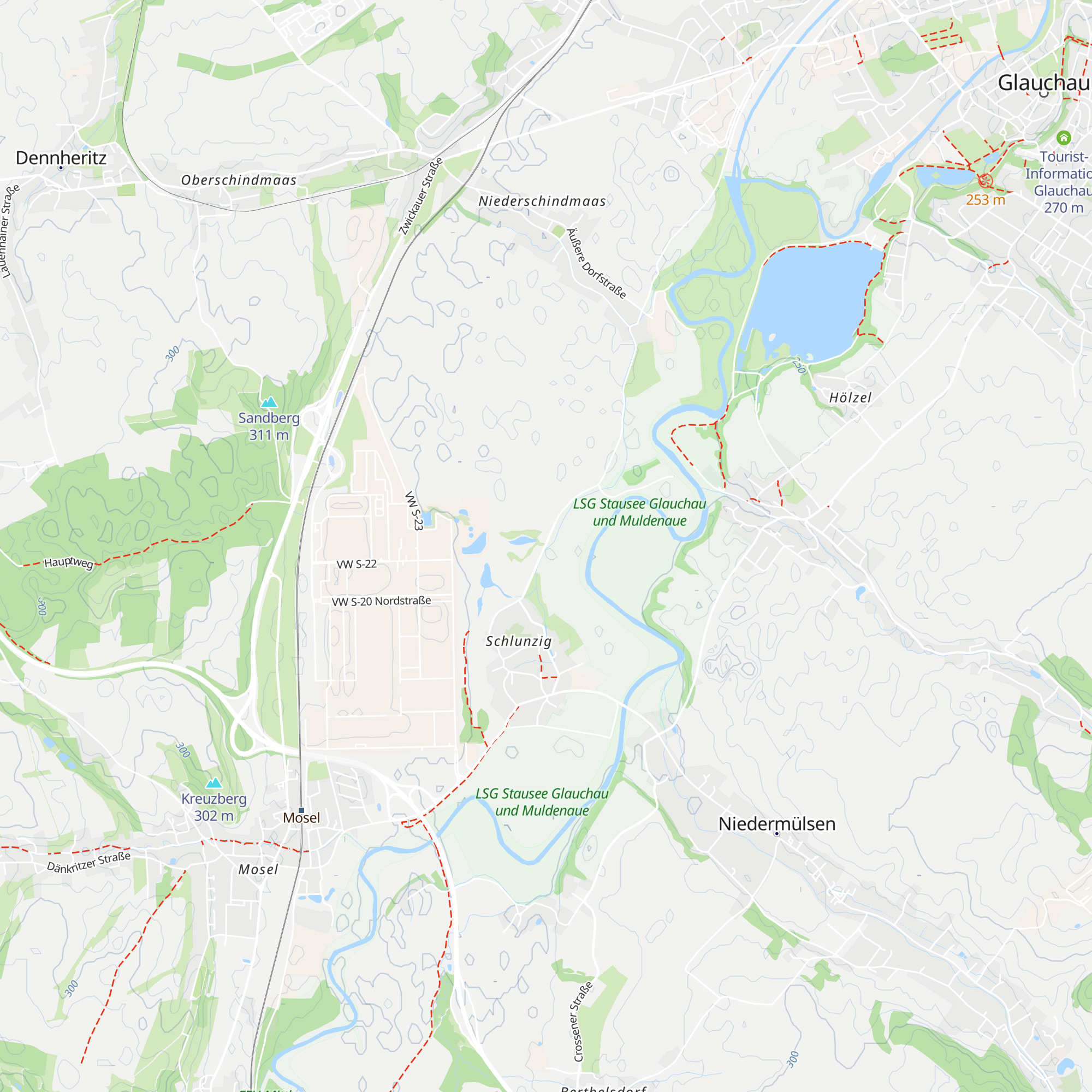 Schutzhütte Storchennest map