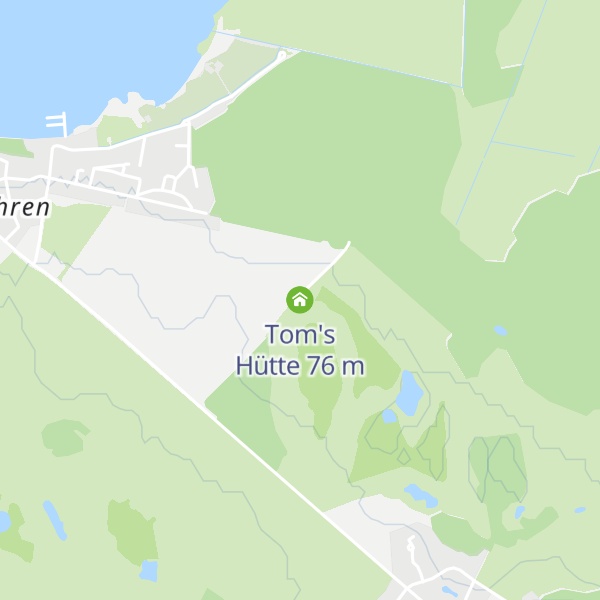 Map of Tom's Hütte
