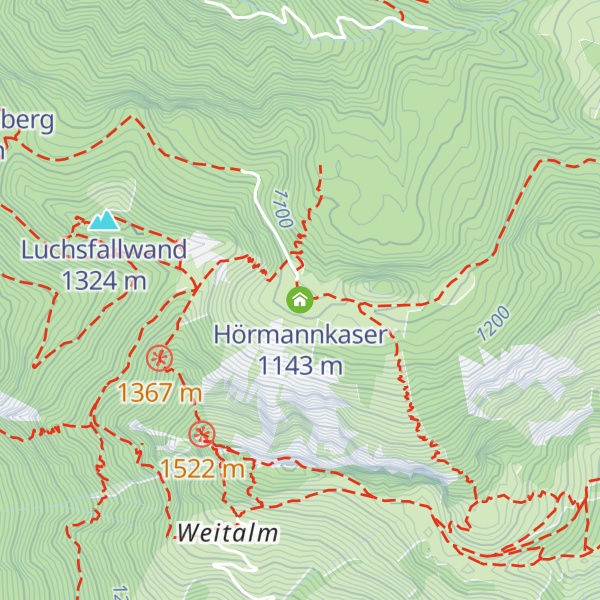 Map of Hörmannkaser