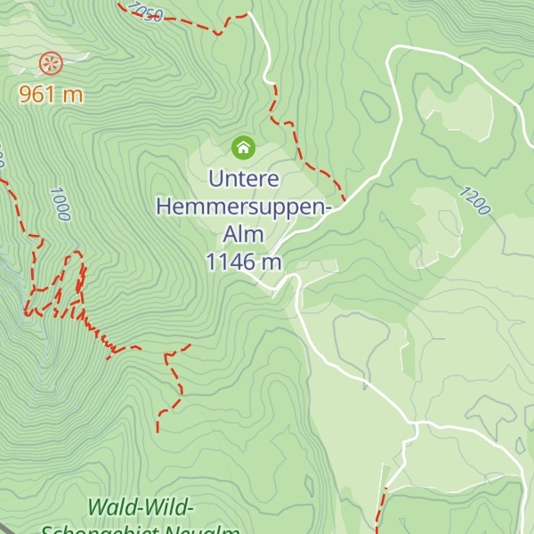 Map of Alpengasthof Hindenburghütte