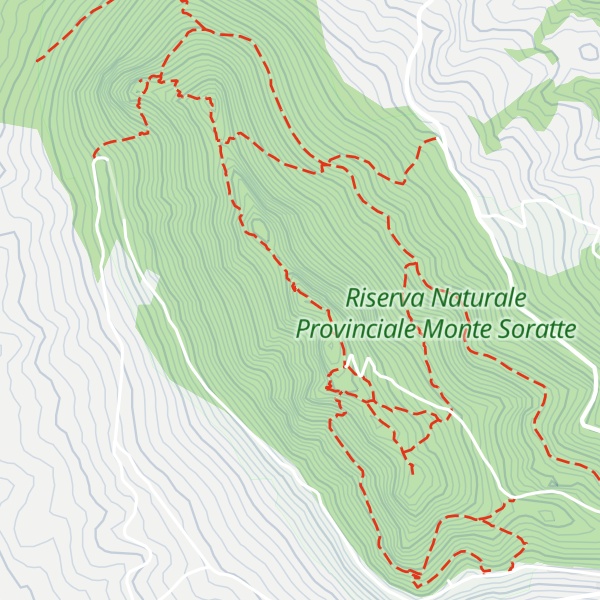 Map of Monte Soratte