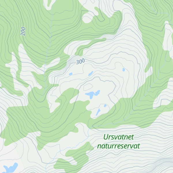 Map of Høgfjellet