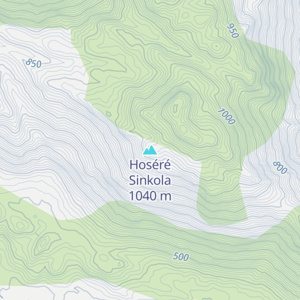 Map of Hoséré Sinkola