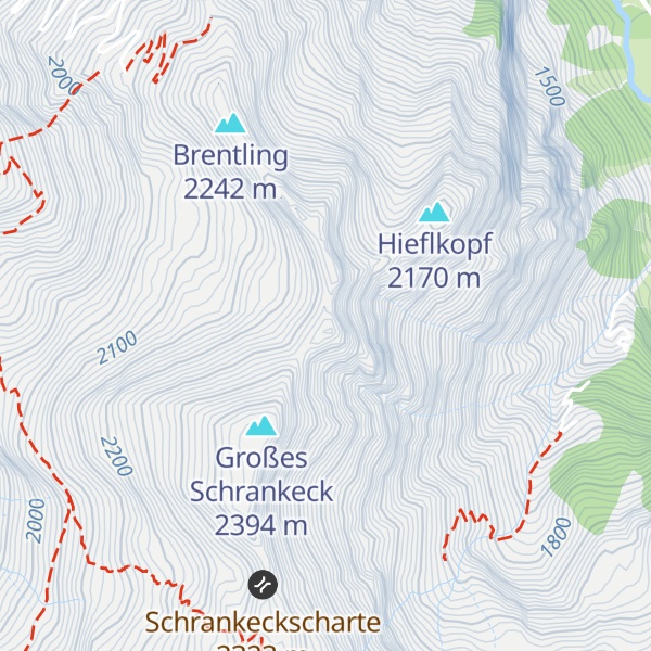 Map of Kleines Schrankeck