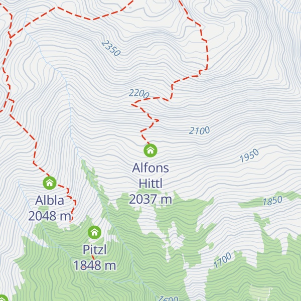 Map of Alfons Hittl