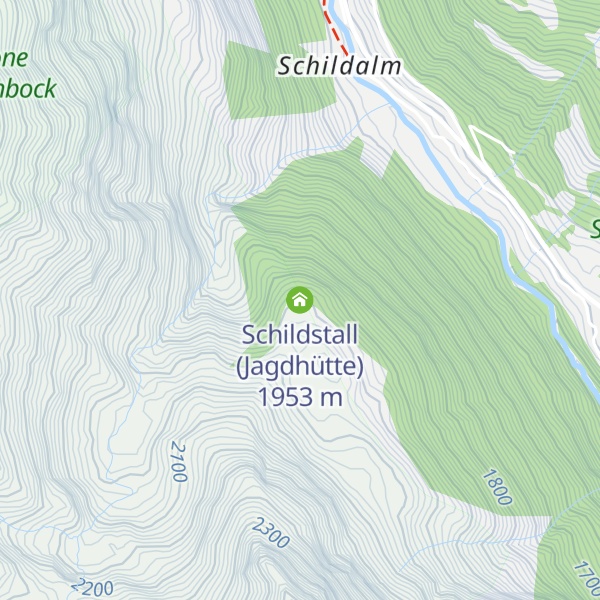 Map of Schildstall (Jagdhütte)