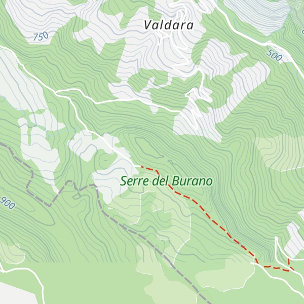 Map of La Serra