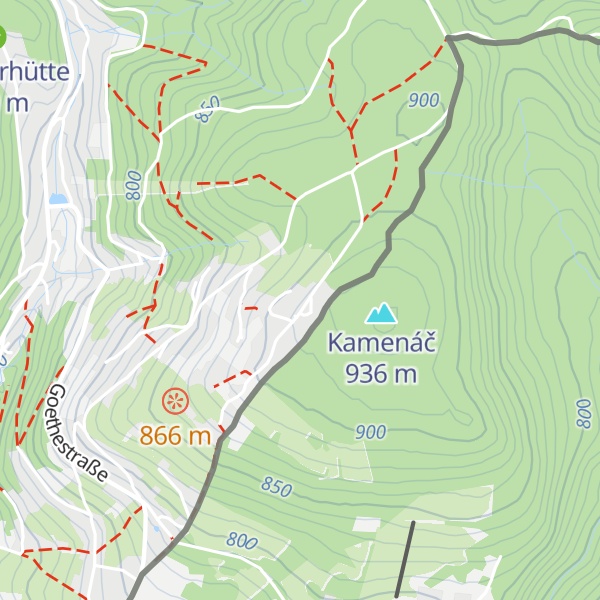 Map of Aschberg Alm