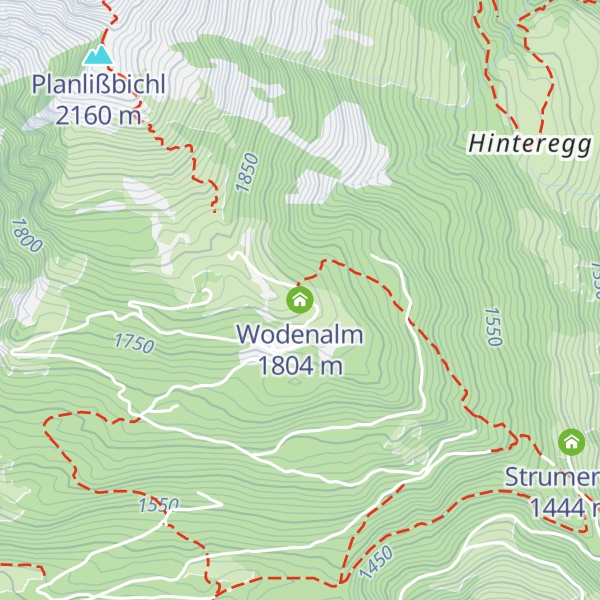 Map of Wodenalm