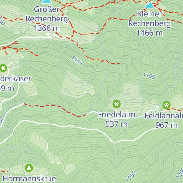 Map of Haselbodenalpe-