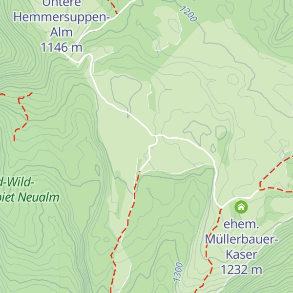 Map of Sulzner Kaser