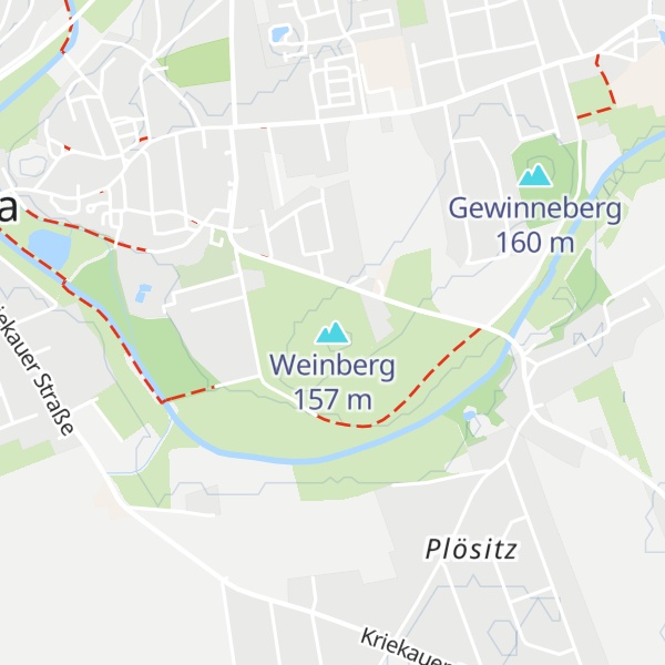 Map of Weinberg