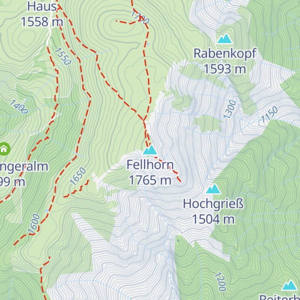 Map of Fellhorn
