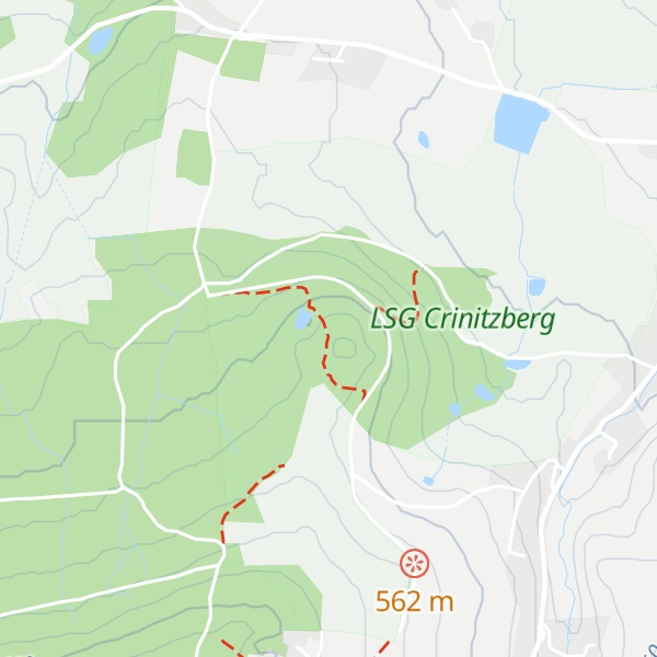 Map of Crinitzberg