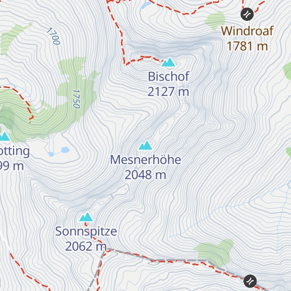 Map of Mesnerhöhe
