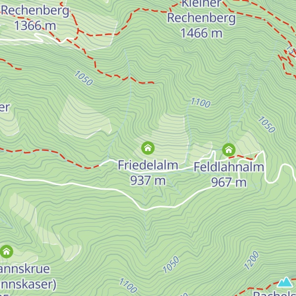 Map of Friedelalm