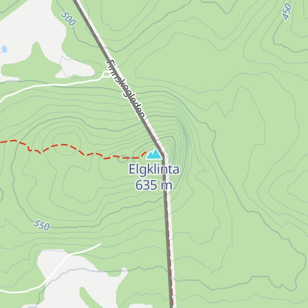 Map of Elgklinta