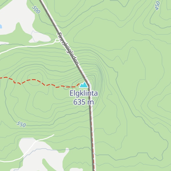 Map of Älgklinten