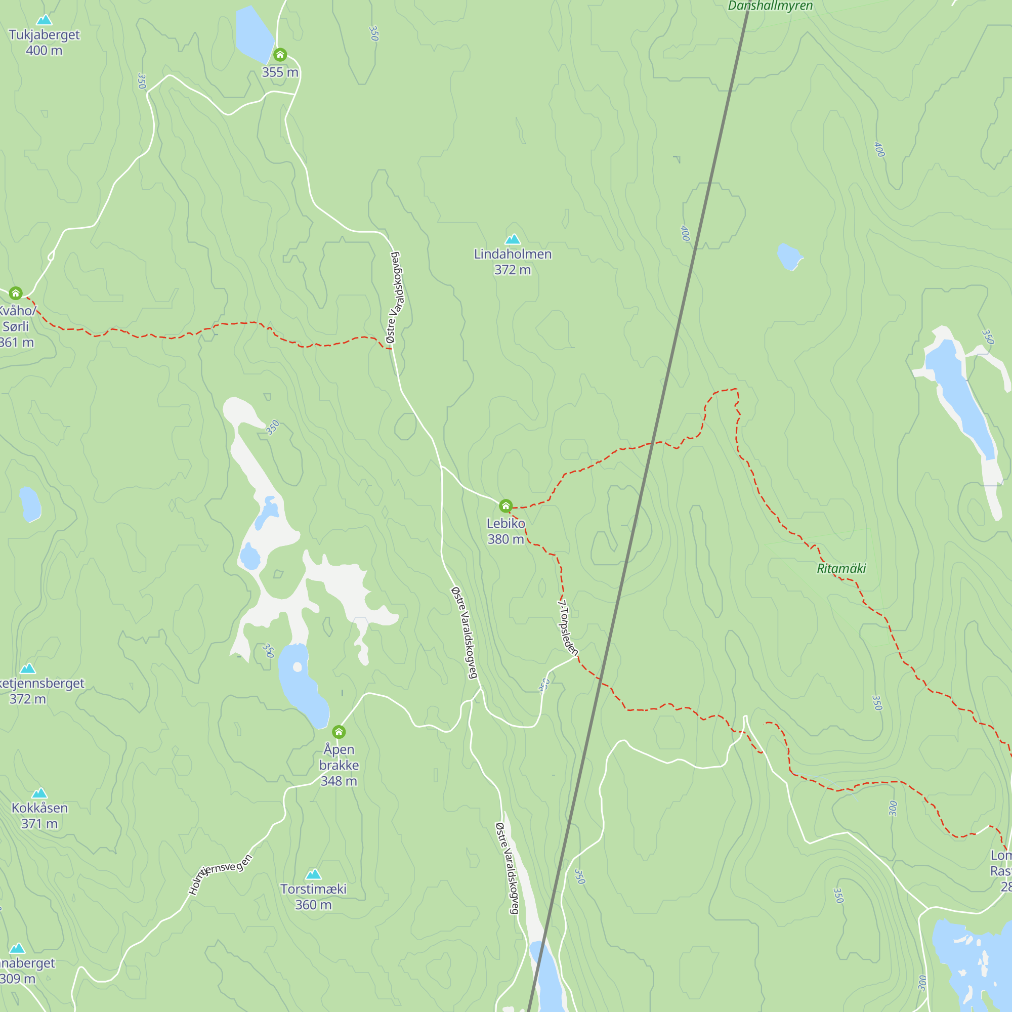 Lebiko map