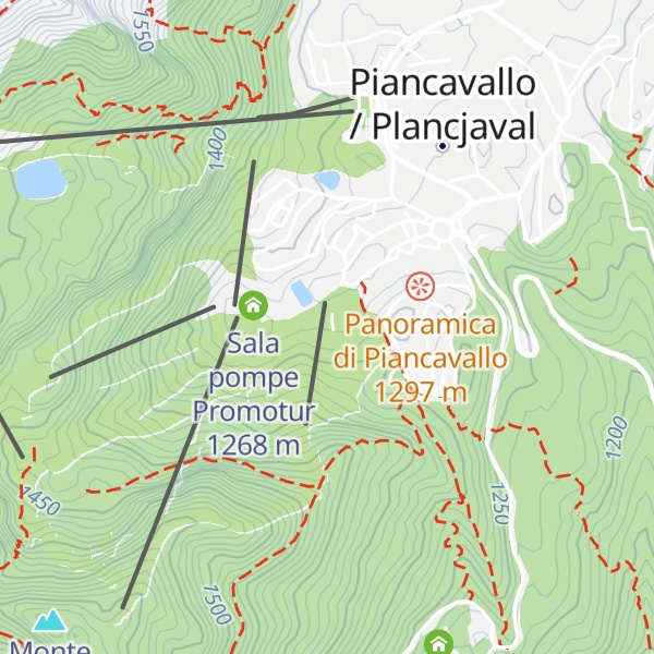 Map of La Genzianella