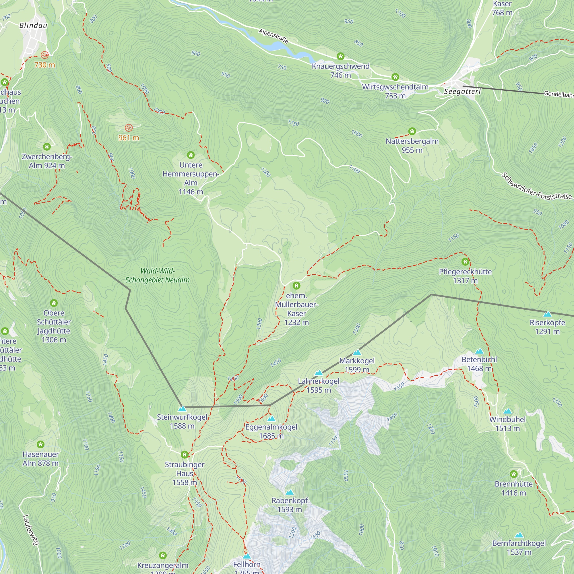Penzmüller-Kaser map