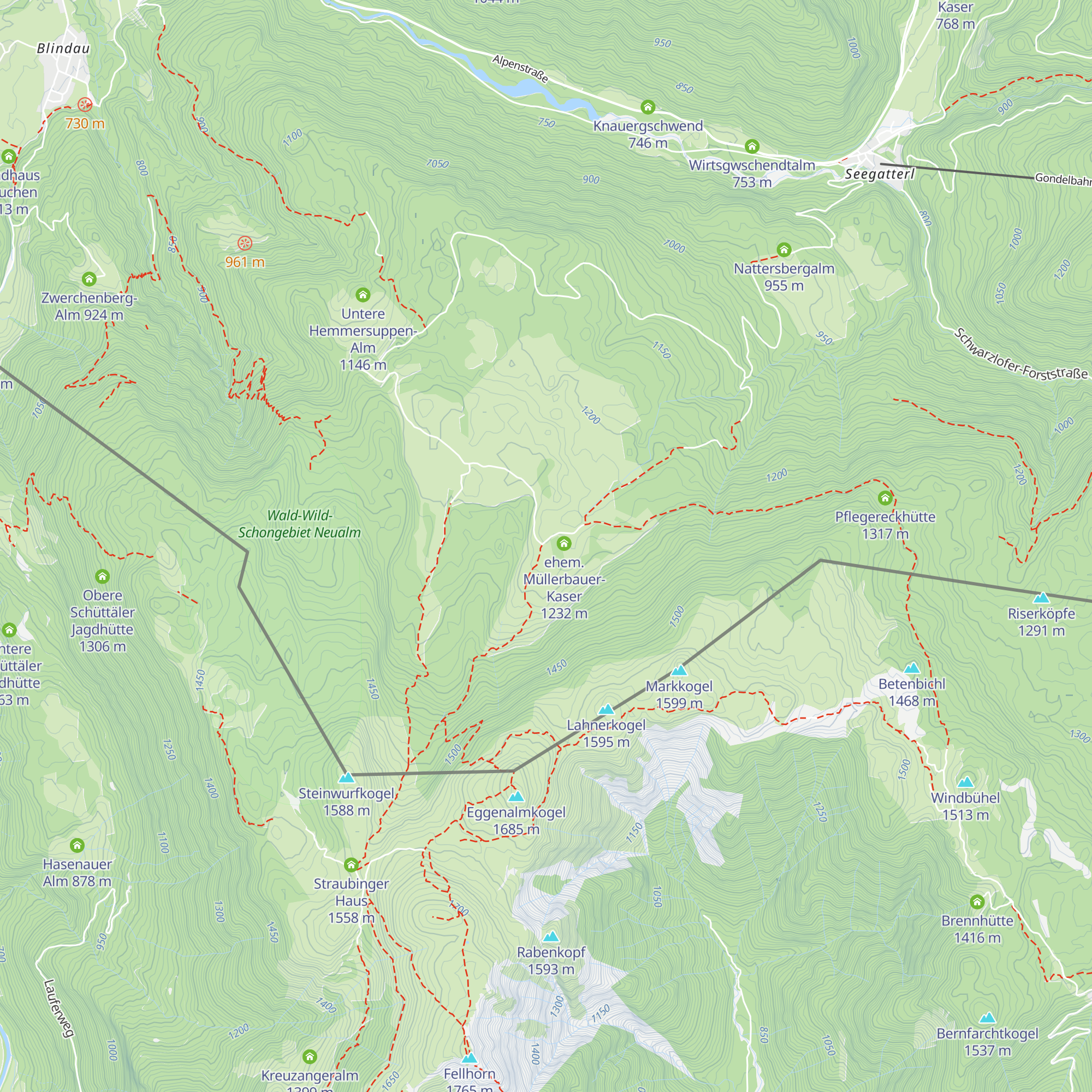 Penzmüller-Kaser map